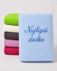 Vyšívaná osuška - Najlepší dedko