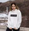 Dámska mikina - Lorem Ipsum V2 - Farba: Biela, Veľkosť: S