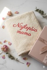 Vyšívaná osuška - Najlepšia mama