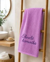 Vyšívaná osuška - Skvelá kamoška
