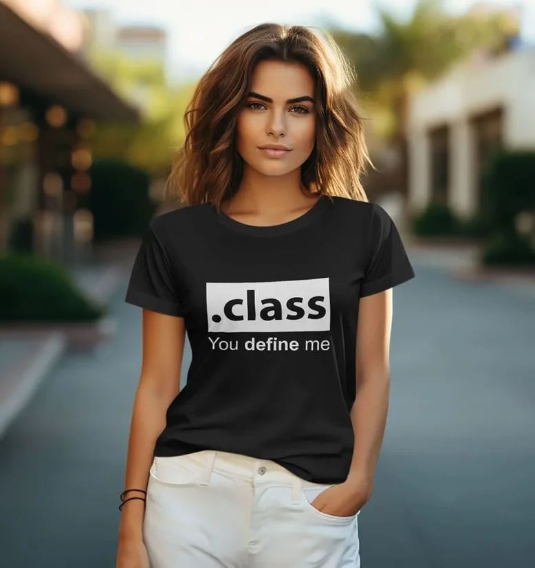 Dámske tričko - Class - Farba: Čierna, Veľkosť: XS