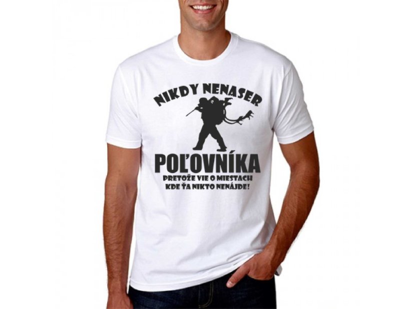 Vtipné tričko - Poľovník