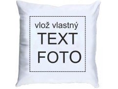 Vankúš s vlastnou potlačou