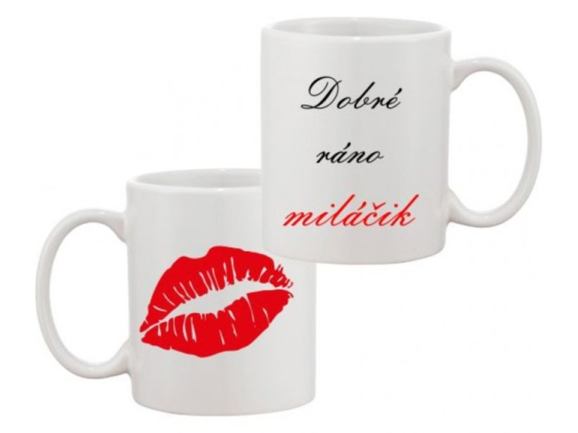 Biely hrnček - Dobré ráno