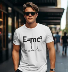 Pánske tričko - Einstein Coffee