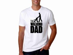 Vtipné tričko - The walking Dad