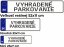 ŠPZ VYHRADENÉ PARKOVANIE