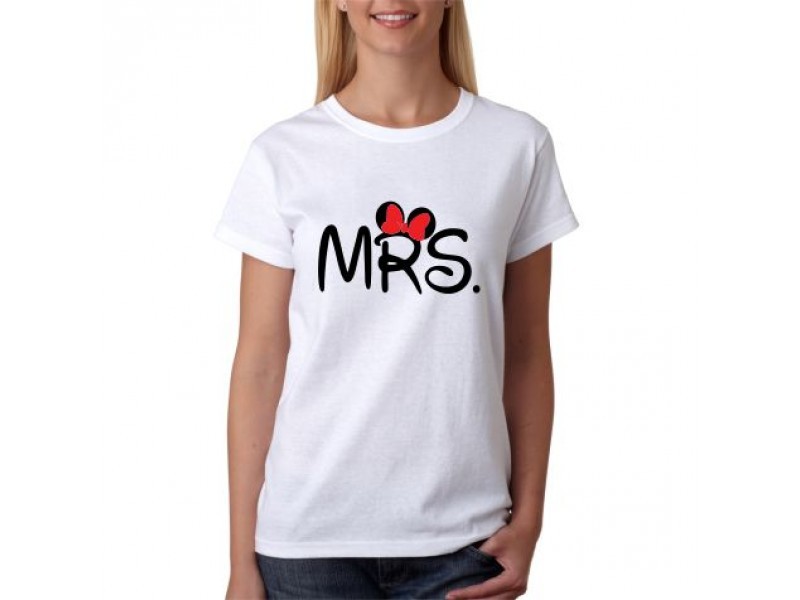 Sada tričiek - Mr-Mrs-Mickey Mouse