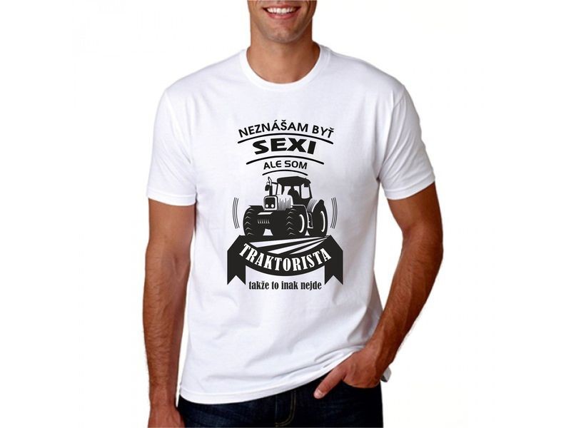 Vtipné tričko - Traktorista