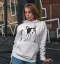 Dámska mikina - I Do What I Want - Farba: Biela, Veľkosť: XL