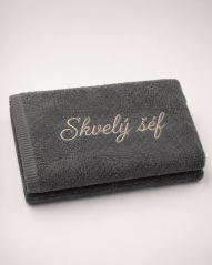 Vyšívaná osuška - Skvelý šéf