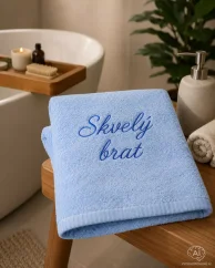 Vyšívaná osuška - Skvelý brat