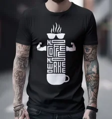 Pánske tričko - No Coffee No Workee