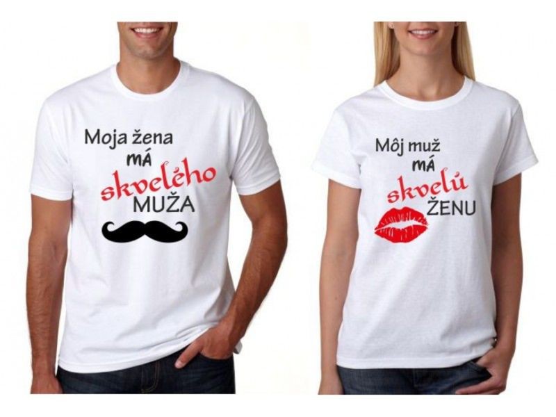 Sada tričiek - Muž, Žena