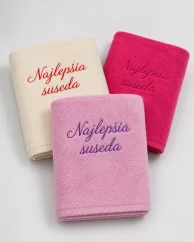 Vyšívaná osuška - Najlepšia suseda