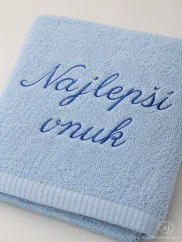 Vyšívaná osuška - Najlepší vnuk