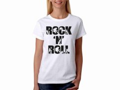 Vtipné tričko - Rock N Roll - Dámske