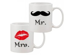Sada hrnčekov - Mr a Mrs