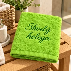 Vyšívaná osuška - Skvelý kolega