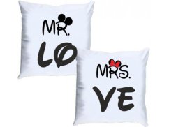 Vankúše - Mr-Mrs-Love