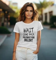 Dámske tričko - Come back