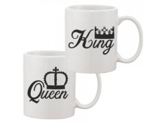 Sada hrnčekov - King and Queen