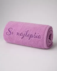 Vyšívaná osuška - Si najlepšia