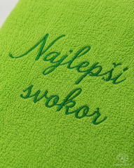 Vyšívaná osuška - Najlepší svokor