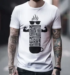Pánske tričko - No Coffee No Workee