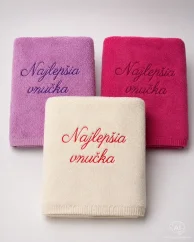Vyšívaná osuška - Najlepšia vnučka