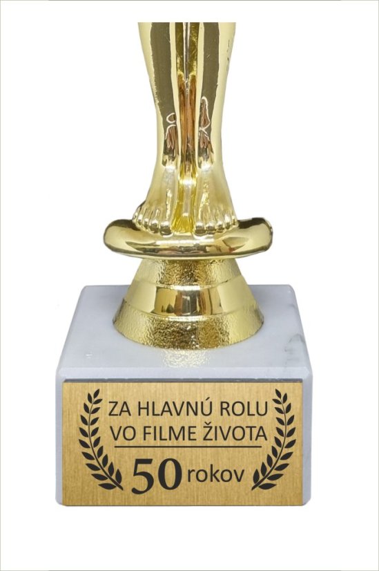 Za hlavnú rolu vo filme života 50 rokov