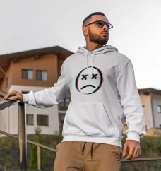 Pánska mikina - Sad Face