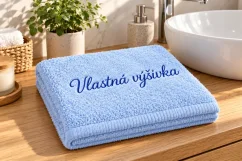 Vyšívaná osuška - S vlastnou výšivkou