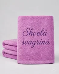 Vyšívaná osuška - Skvelá švagriná
