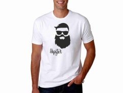Vtipné tričko - Hipster