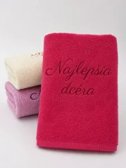 Vyšívaná osuška - Najlepšia dcéra