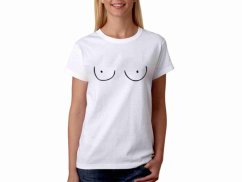 Vtipné tričko - Boobs