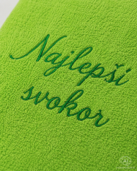Vyšívaná osuška - Najlepší svokor