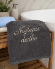 Vyšívaná osuška - Najlepší dedko