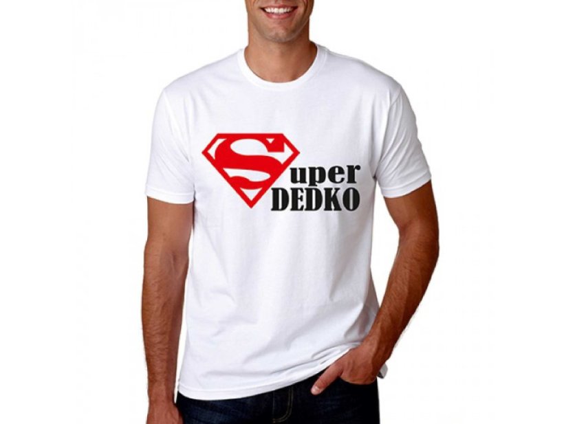 Vtipné tričko - Super dedko
