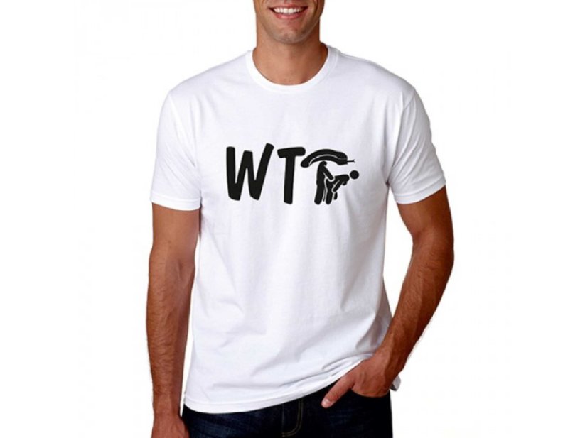 Vtipné tričko - WTF