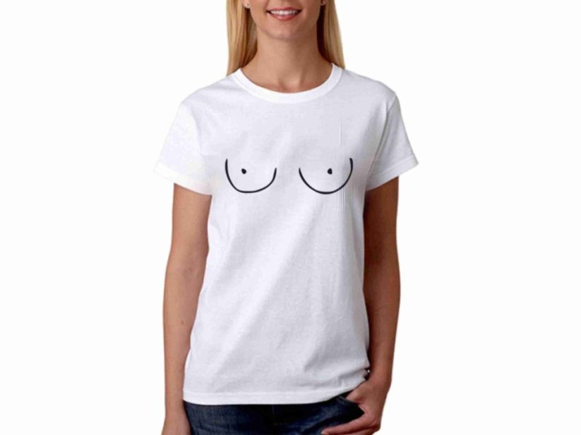 Vtipné tričko - Boobs