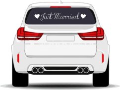 Nálepka Just Married 2