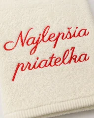 Vyšívaná osuška - Najlepšia priateľka